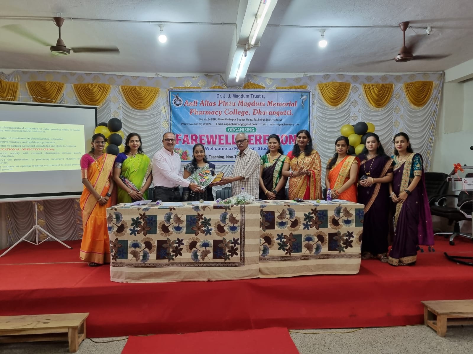 Dr. J. J. Magdum Student of the Year Award on 04.04.2024