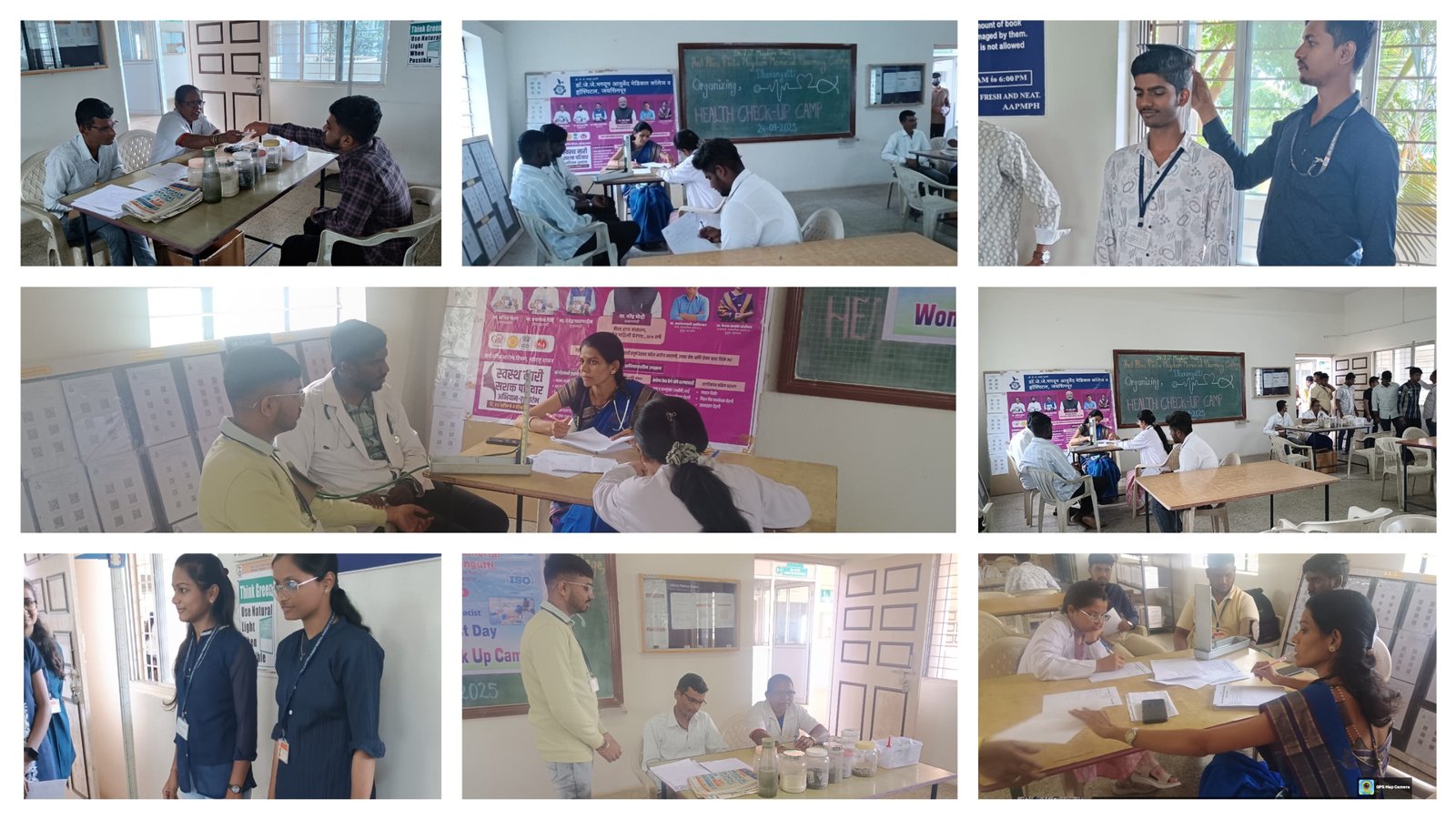 Health Check up Camp on 24.09.2025